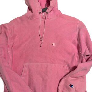 Champion baby pink reverse weave sweatshirt size med